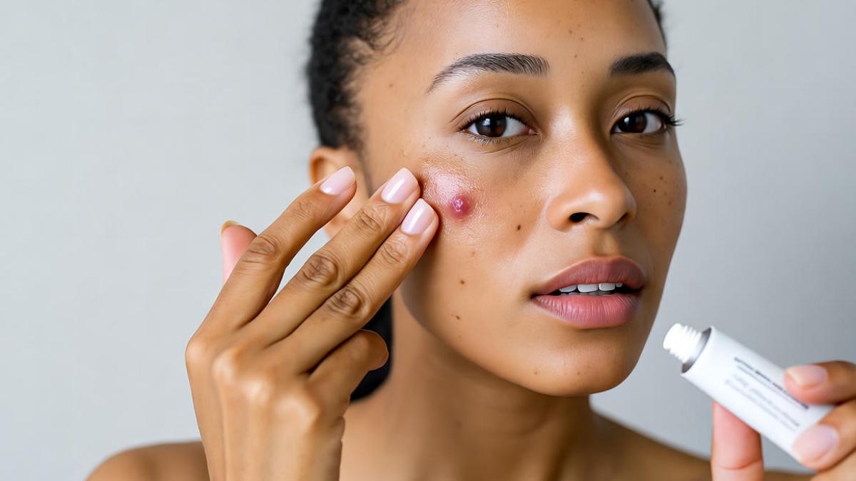 Крем точечного нанесения на прыщи