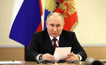 Путин провёл встречу со спикером Госдумы Володиным