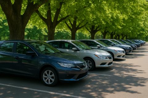 Парковка на газоне или тротуаре во дворах крупных городов карается штрафом до 3 000 рублей