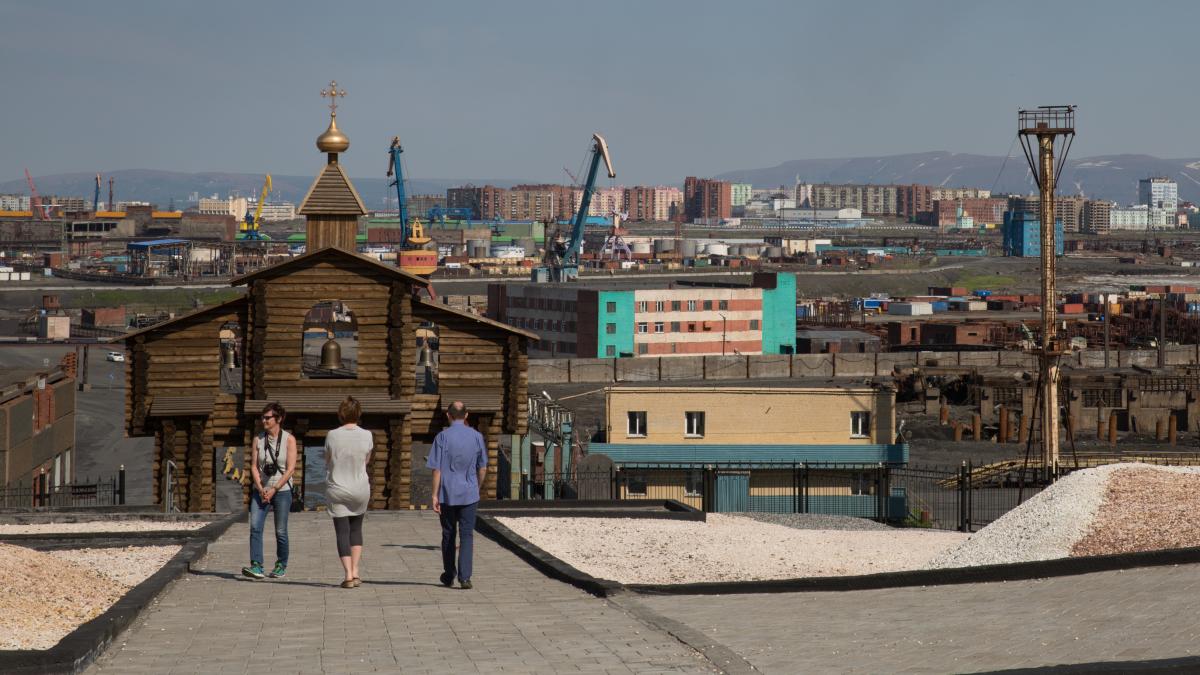 Памятник жертвам ГУЛАГа в Норильске