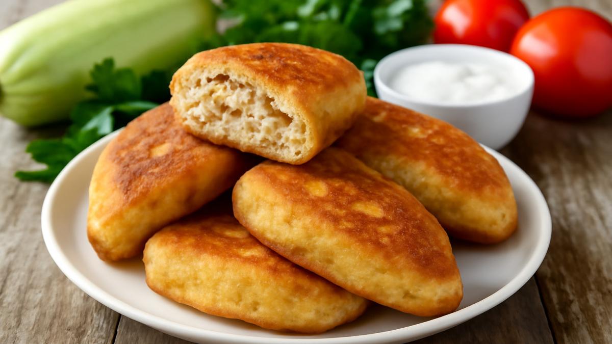 Пирожки из кабачка Пирожки из кабачка