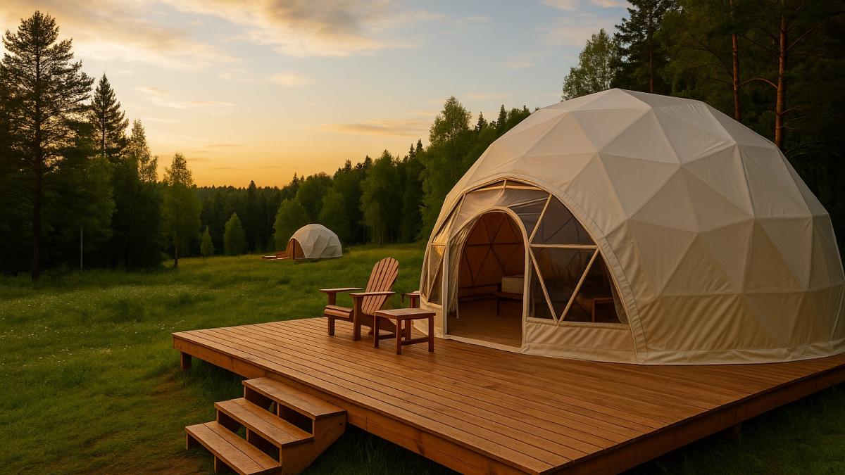 Глэмпинг в России