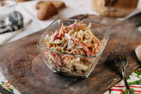 Как приготовить салат с шампиньонами и яйцами: простой рецепт и советы