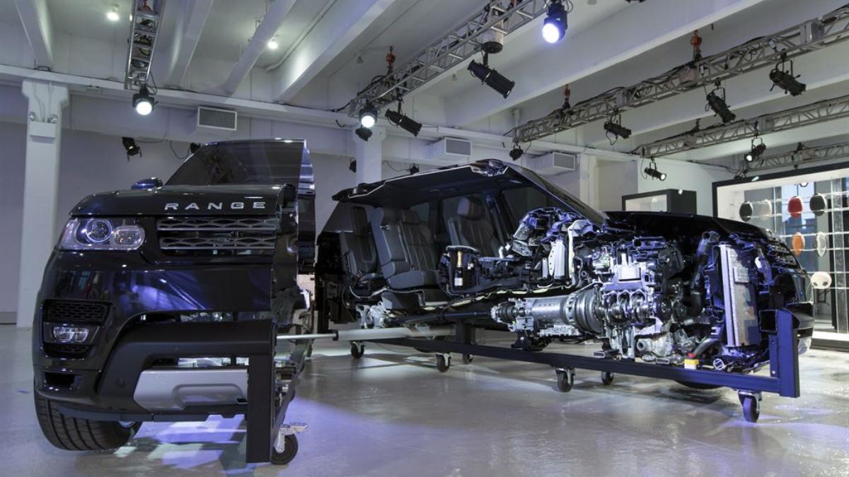 Внутреннее устройство автомобиля Range Rover Внутреннее устройство автомобиля Range Rover