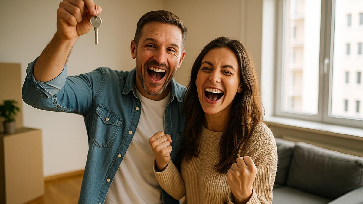 Радость от покупки квартиры Радость от покупки квартиры