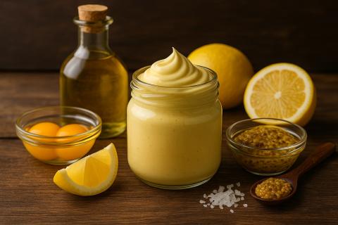 Беру одно яйцо и стакан масла — получаю идеальный майонез без хлопот и весов