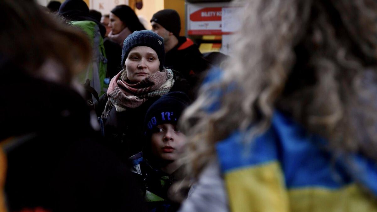 Украинские беженцы