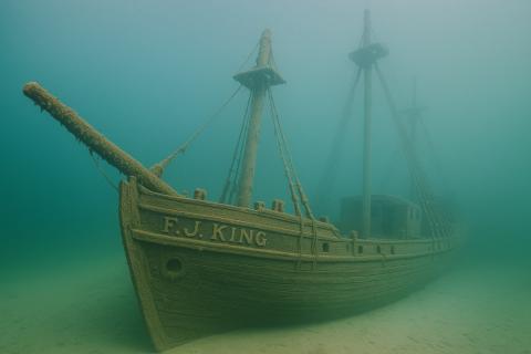 Римский торговый корабль IV века найден у берегов Майорки с монетой и амфорами