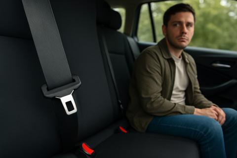 При столкновении непристёгнутый водитель получает травмы, эквивалентные падению с четвёртого этажа