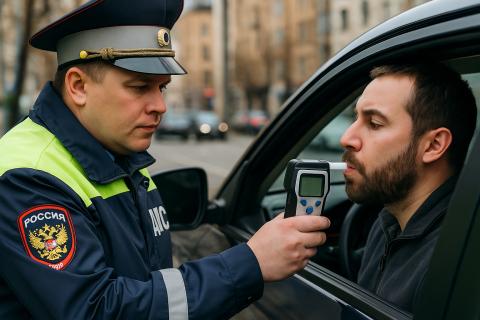 Раскрыт алгоритм действий, когда алкотестер ГАИ показал наличие алкоголя