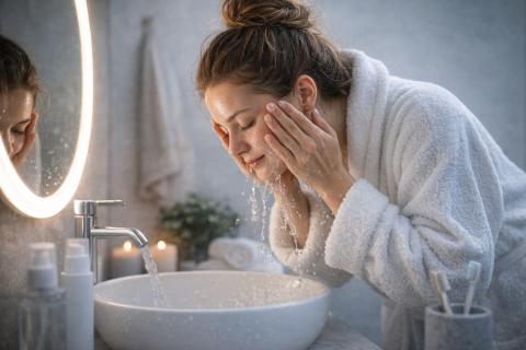 Остатки макияжа провоцируют тусклый тон и несовершенства кожи – косметологи