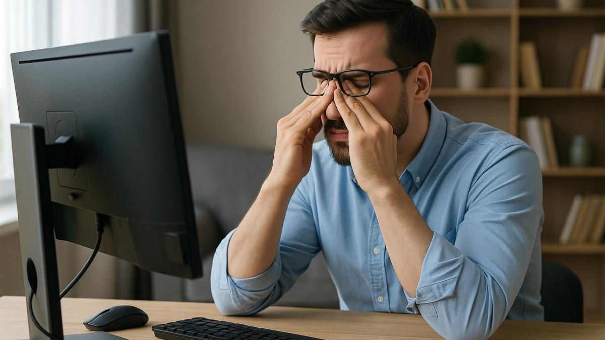 Усталость глаз от компьютера