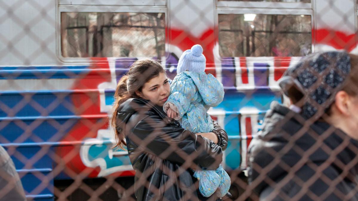 Украинские беженцы в Польше