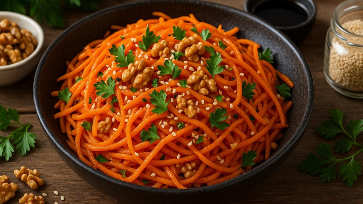 Корейский салат из моркови