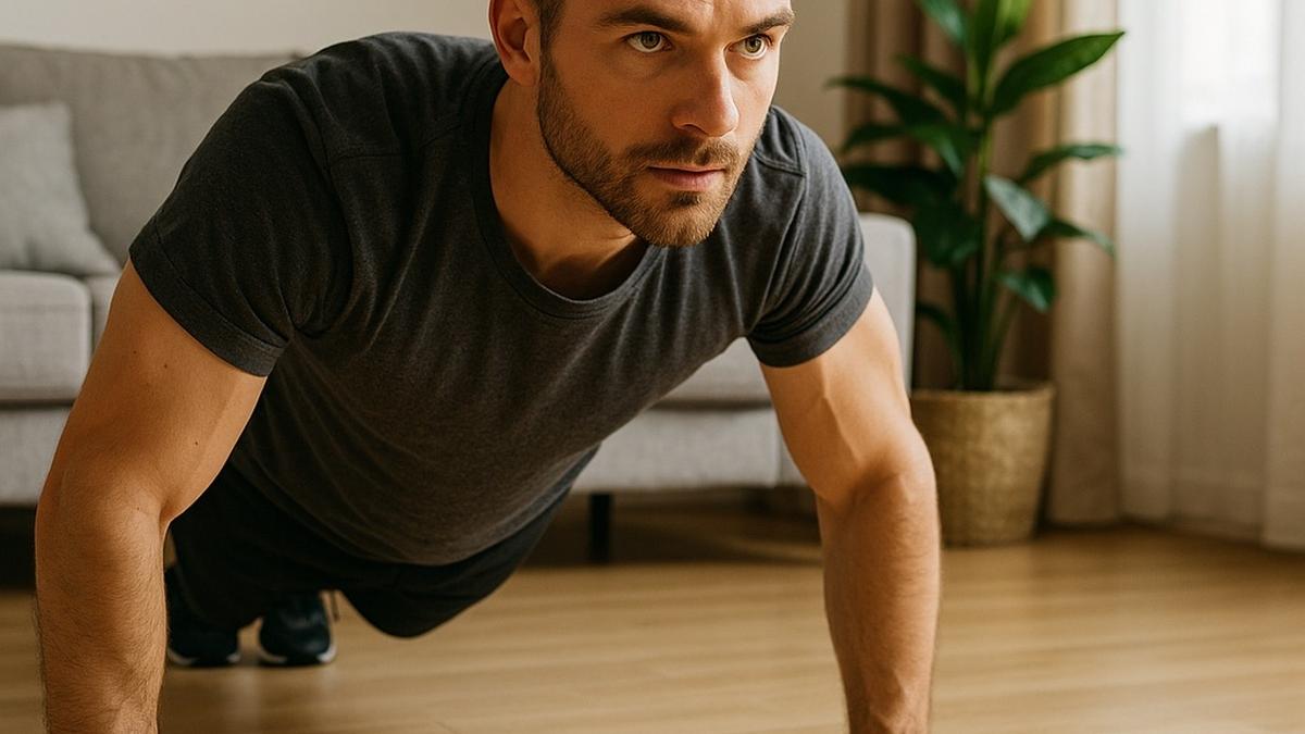 Отжимания дома