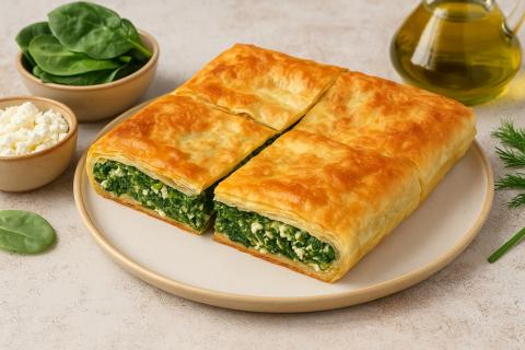 Открыл холодильник — шпинат и яйца спасли ужин: тёплое блюдо собрано за минуты