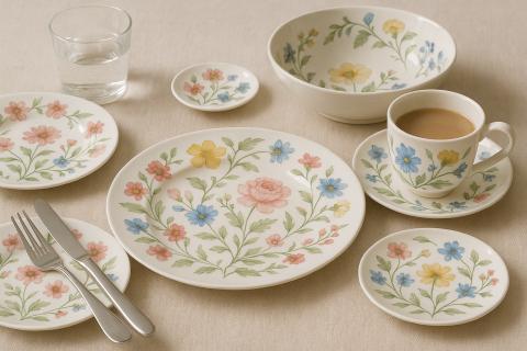 Старый фарфор теряет стойкость при машинной мойке — по данным Southern Living