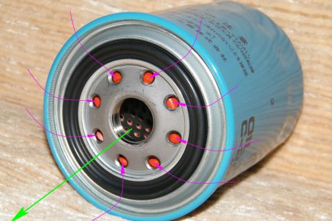 Современный масляный фильтр задерживает частицы размером до 20-40 микрон Современный масляный фильтр задерживает частицы размером до 20-40 микрон