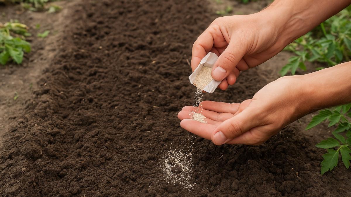 Осенняя подкормка почвы дрожжами Осенняя подкормка почвы дрожжами