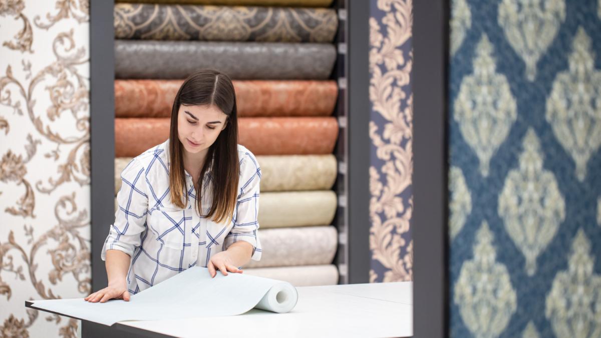 Покупка обоев