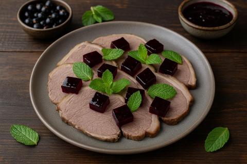 Рецепт мятного желе без химии для подачи с ягнёнком — Putting Food By