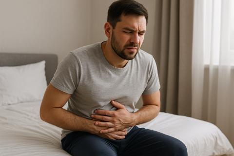 Марина Бережная советует не игнорировать боль в животе и обращаться к врачу