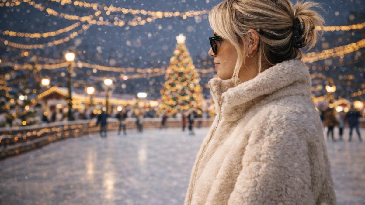 Девушка на катке