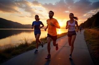 Бегаю, когда все спят — и наконец-то поняла, как изменилось моё тело