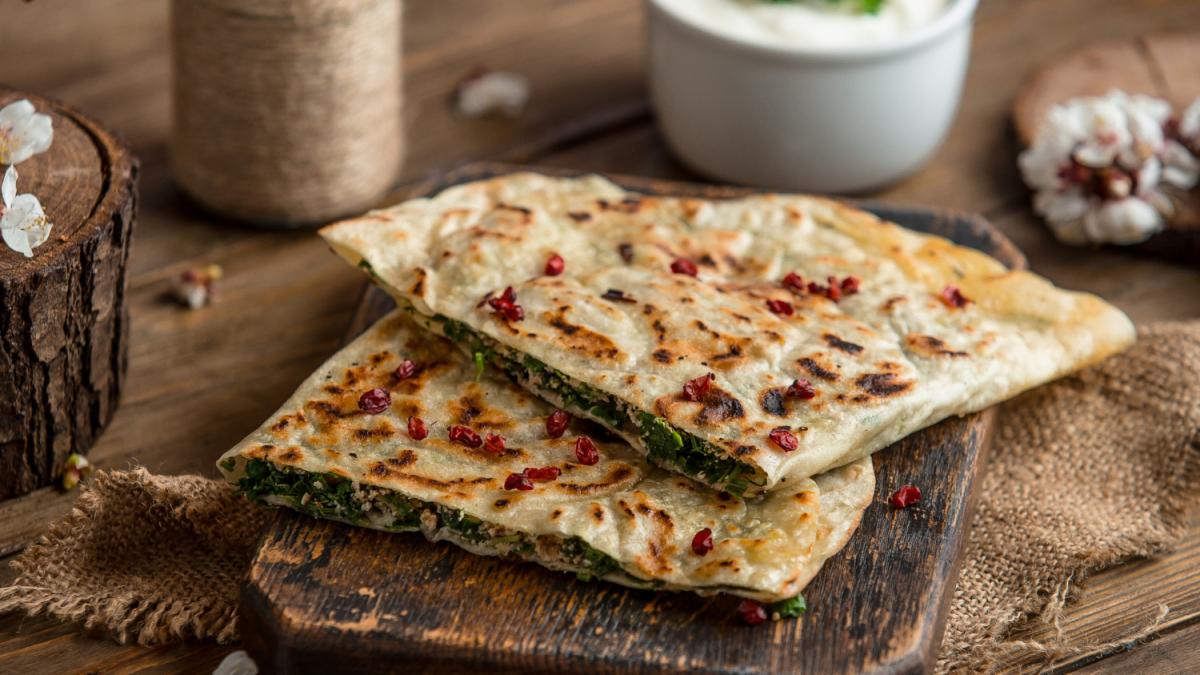 Лепешки с мясом Лепешки с мясом