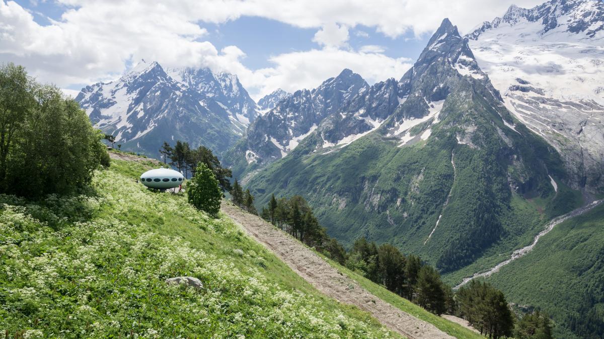 Домбай, Кавказ, Россия