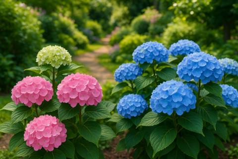 Проверка кислотности почвы поможет изменить цвет гортензий — эксперт