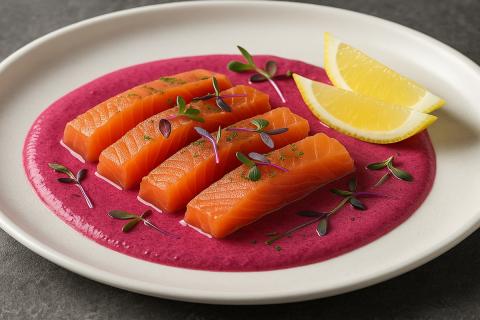 Запеченная кета в фольге становится диетическим блюдом с пользой для здоровья