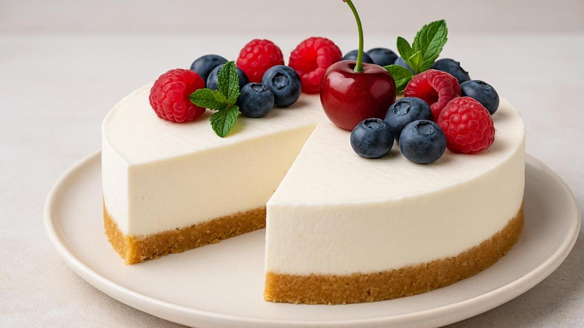 Домашний чизкейк без выпечки