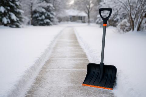 Уборка снега сжигает до 550 ккал в час — тренер Бахтурина