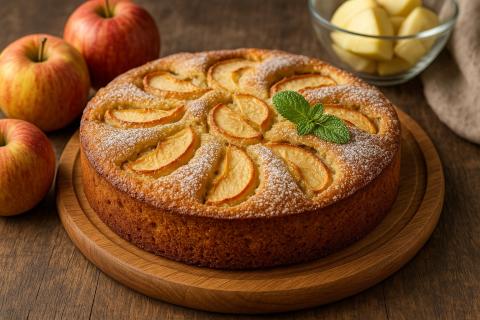 Рецепт яблочного пирога: как приготовить с орехами, изюмом и цельнозерновой мукой