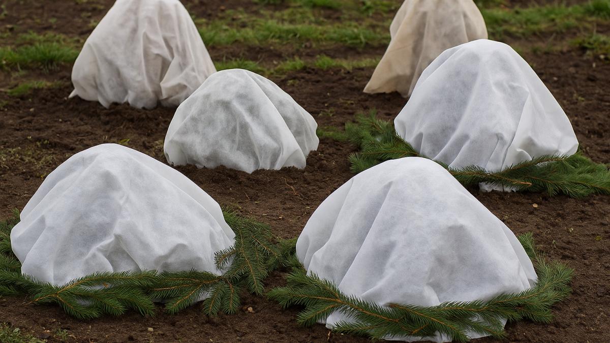 Укрытие роз на зиму