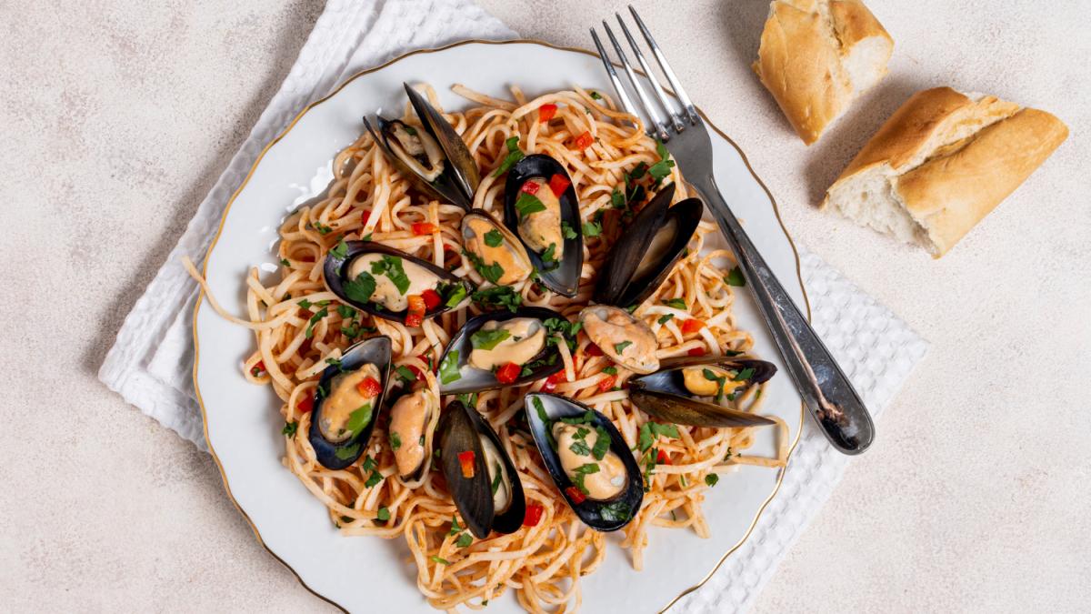 Паста с морепродуктами