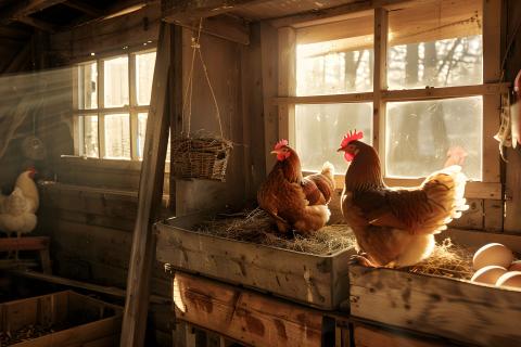 Куры создают строгую иерархию даже без самца — орнитологи