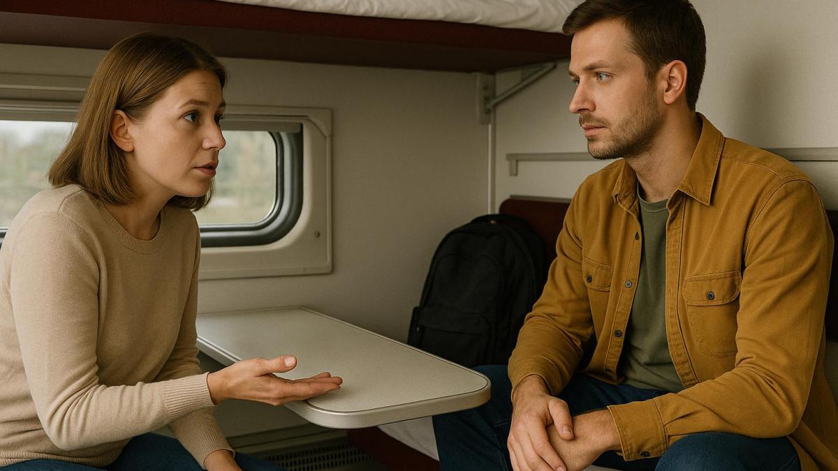 Пассажиры на нижней полке