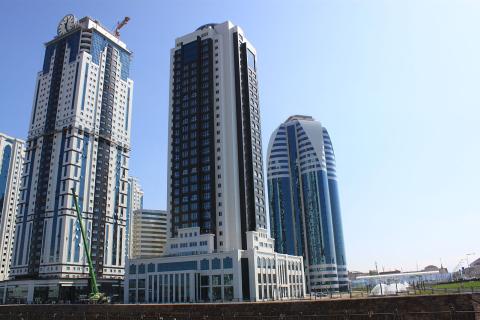 В микрорайоне имени Путина в Грозном появится уникальный фонтан-оазис