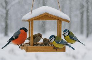 Пермские орнитологи напомнили о правильном зимнем подкорме городских птиц — сообщество