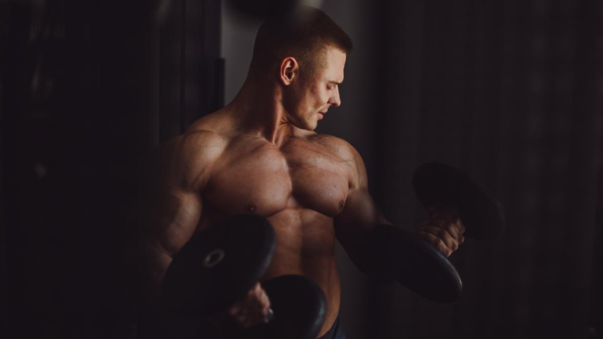 Тренировка мужчины