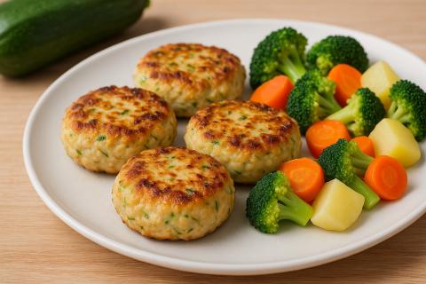 Котлеты с сыром и помидорами в духовке получаются сочными