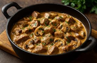 Свиная вырезка с грибами стала главным блюдом осени — Leckerschmecker