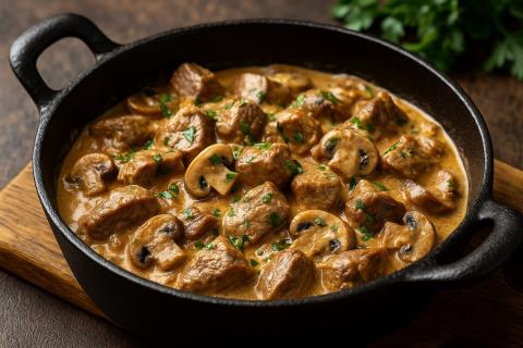 Свиная вырезка с грибами стала главным блюдом осени — Leckerschmecker