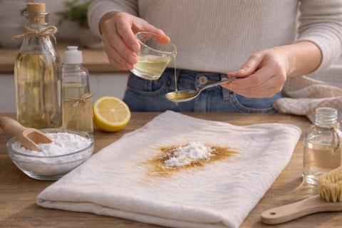 Недельный след от ужина тает на глазах: правильный спиртовой раствор разрушает липиды в ткани