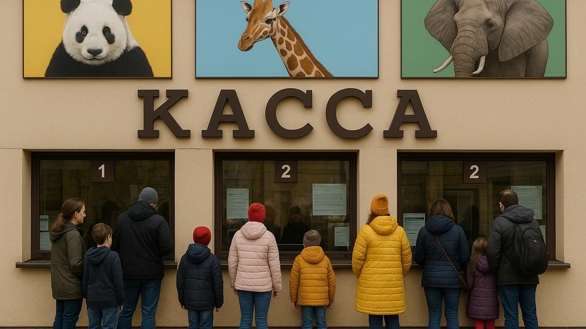 Московский зоопарк касса