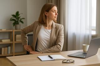 Ежедневные упражнения снижают боль в спине при сидячей работе — эксперт Екатерина Сидоренко