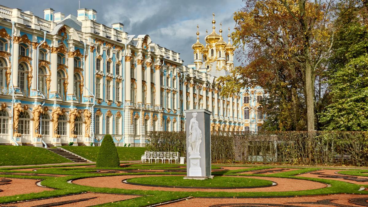 Пушкин, Екатерининский дворец Пушкин, Екатерининский дворец
