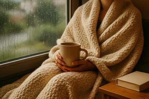 Уход за пледом: температура, отжим и сушка для сохранения мягкости